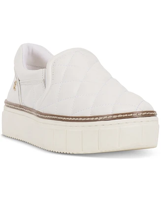 Vince Camuto Women's Romie Quilted Slip-On Platform Sneakers