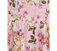 Trixxi Juniors' Strapless Corset Midi Dress