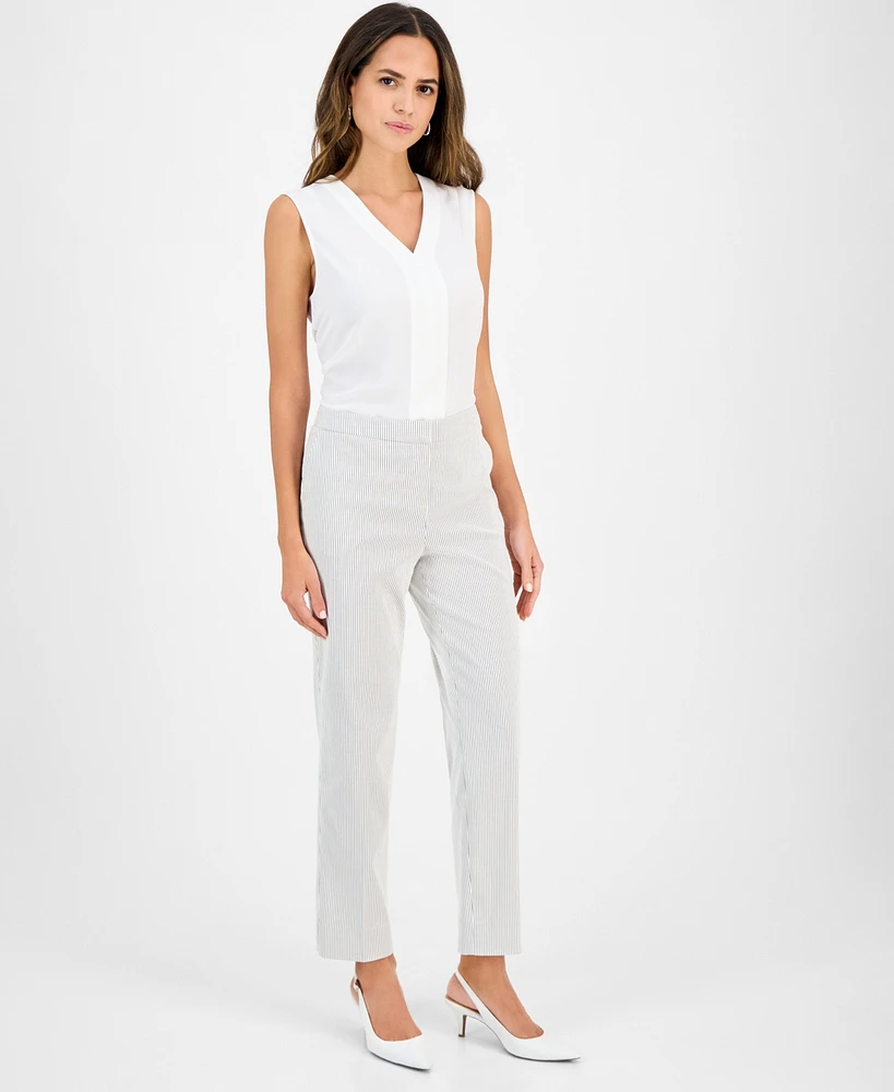 Kasper Women's Pinstriped Pants