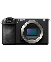 Sony Sony Alpha a6700 Mirrorless Camera Body Bundle with Shoulder Bag, 128GB Sd Card, Card Reader, Corel Mac & Pc Software Kit, 2x Extra Battery, Char