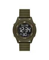 Skechers Men's Rosencrans Digital, Green Polycarbonate Watch