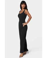 bebe Women's Corset Jumpsuit