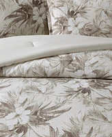 Tommy Bahama Beachway Blooms Reversible 3-Pc. Comforter Set