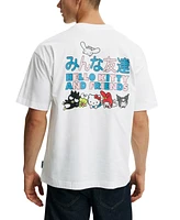 Cotton On Men's Hello Kitty Box Fit License T-Shirt