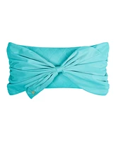 Juicy Couture Velvet Bow Decorative Pillow, 10" x 18"