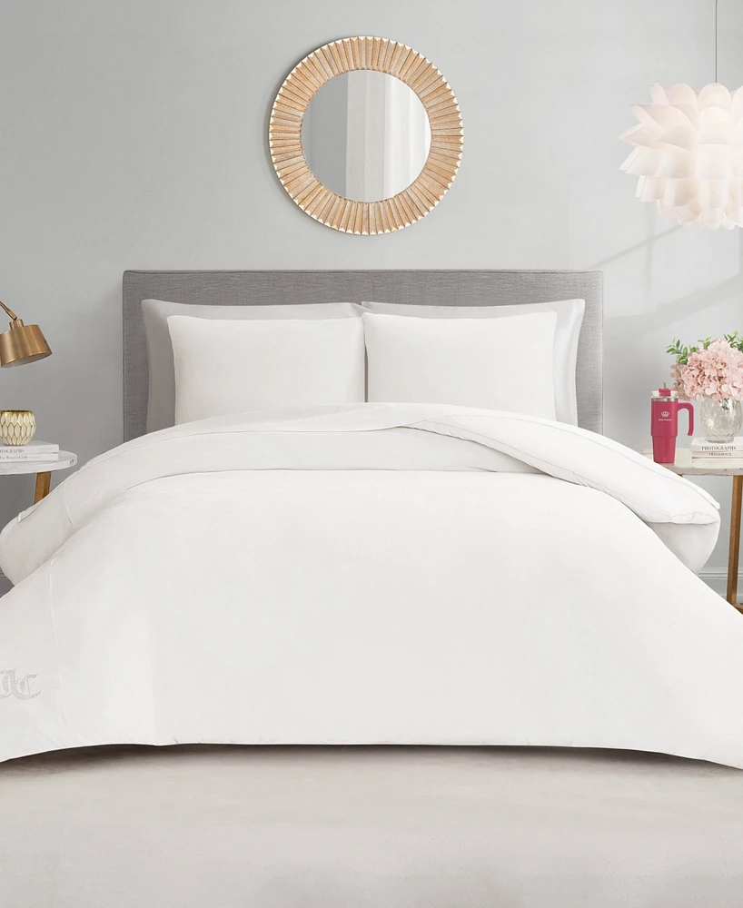 Juicy Couture Velour -Pc. Comforter Set