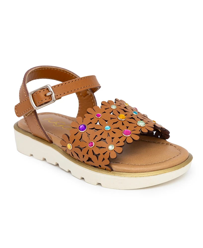 Sugar Toddler Girls Ainslie Open Toe Flat Sandal