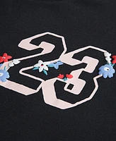 Jordan Big Girls Summer Bloom Oversized T-Shirt