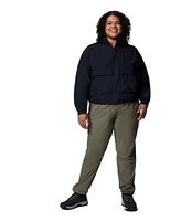 Columbia Plus Paracutie Cropped Cargo Windbreaker Jacket
