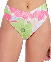 Sanctuary Women's Charming Floral V-Waist High-Leg Bottom