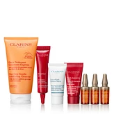 Free 8-Pc. discovery gift with any $75 Clarins purchase (up to a $97 Value!)