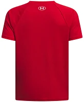 Under Armour Big Boys Tech Hybrid Print Logo Graphic Short-Sleeve T-Shirt