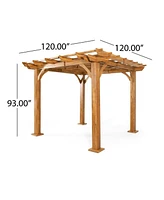 Brady Square 10 x 10 Ft. Pergola