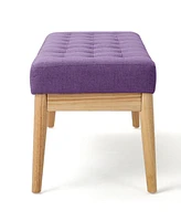 Ottoman Bench, Purple