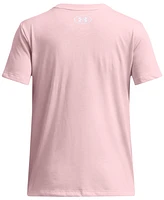 Under Armour Big Girls Logo Graphic Short-Sleeve T-Shirt