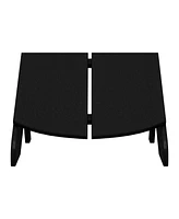 Modern Hdpe Plastic Folding Patio Adirondack Ottoman