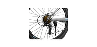 26" Mountain Bike, 21-Speed, High-Carbon Steel Frame, Disc Brakes