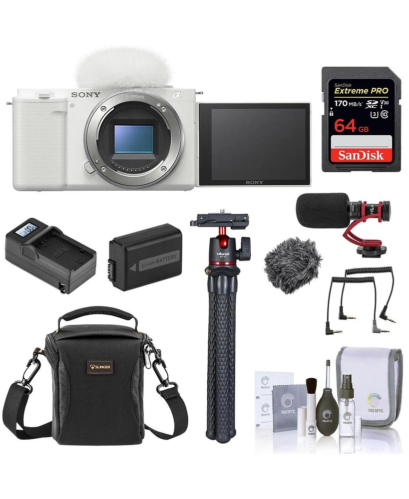 Sony Sony Zv-E10 Mirrorless Interchangeable Lens Vlog Camera