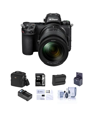 Nikon Z 7II Mirrorless Camera, Bundle with 128GB Memory Card, Bag, Battery, Charger, 72mm Filter, Screen Protector, Cleaning Kit