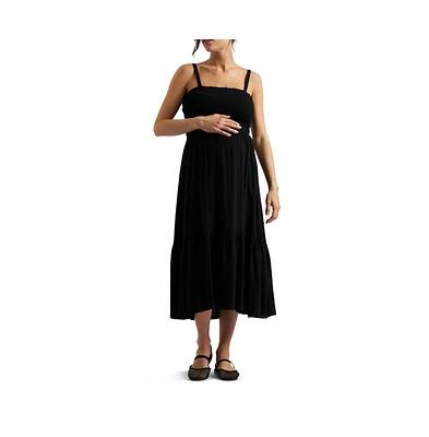 Ripe Maternity Blair Shirred Dress