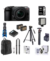 Nikon Z 30 Dx-Format Mirrorless Camera with 16-50mm Lens, Bundle with 128GB Memory Card, Backpack, 2x Battery, Charger, Tripod, Wrist Strap, Microphon