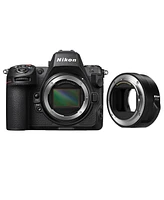 Nikon Z8 Mirrorless Camera with Ftz Ii Mount Adapter