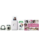 Fujifilm Instax Pal Digital Camera and Mini Link 2 Smartphone Printer Bundle With Lexar 32GB Micro Sd Memory Card with Sd Adapter and Slinger Multi-De