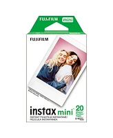 Fujifilm Instax Mini LiPlay Hybrid Instant Camera, Deep Bronze, Bundle with 20 Exposures Film Pack, 32GB Uhs-i microSDHC Memory Card and Shoulder Bag