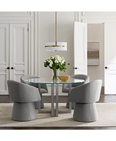 5 Pc. Dining Set (Emila Round Table & 4 Korder Chairs), Created for Macy's