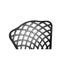 3-Piece Rustproof Cast Aluminum Bistro Set: 2 Chairs + Table