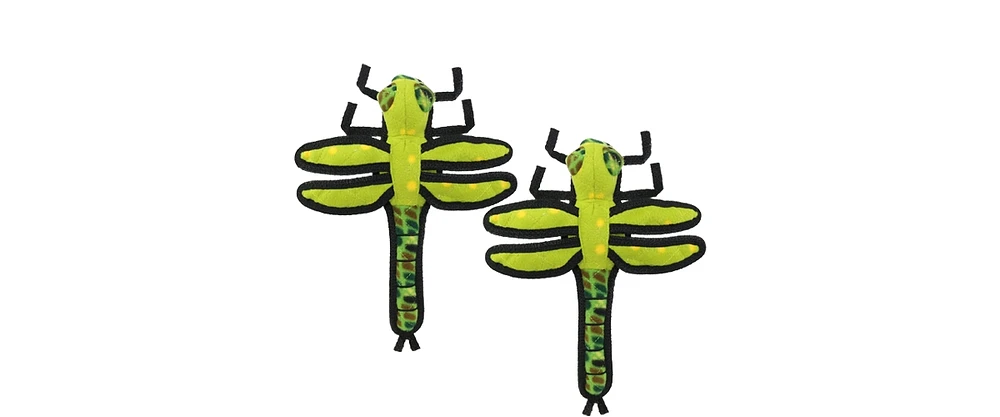 Tuffy Bug Dragonfly, 2 Pack Durable Dog Toys