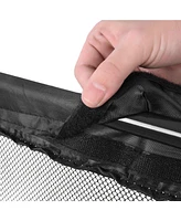 Yescom Mesh Cover Replacement for Rolling Mesh Pool Storage Bin Cart Xx-Large