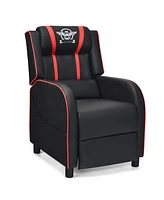 Massage Racing Gaming Single Recliner Chair