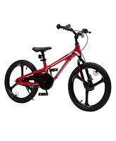 RoyalBaby Moon-5 18" Magnesium Kids Bicycle with Kickstand, Red