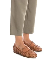 Carmela Leather Collection Women's Braided Flats by Xti