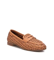 Carmela Leather Collection Women's Braided Flats by Xti