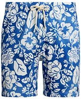 Polo Ralph Lauren Men's 7.5-Inch Floral Spa Terry Shorts