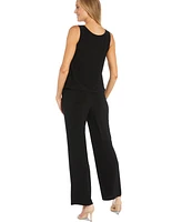 R & M Richards Women's 3-Pc. Embellished Pant Set