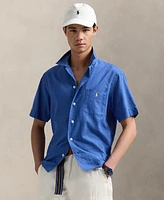 Polo Ralph Lauren Men's Classic-Fit Linen-Cotton Camp Shirt