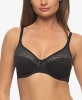 Paramour Women's Prima Seamless Unlined Molded Lace Bra