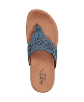 Earth Women's Sadie T-Strap Flat Sandals