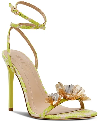 Steve Madden Women's Sheila Floral Embellished Stiletto Sandals