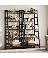 Tribesigns 5-Tier Bookshelf Modern Bookcase, 5 Shelf Ladder Book Storage Organizer for Living Room, Home Office