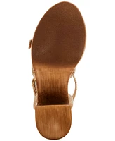 Steve Madden Lilia High Wooden Platform Dress Sandals