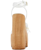 Steve Madden Lilia High Wooden Platform Dress Sandals
