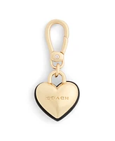 Coach Black Collectible Signature C Heart Charms