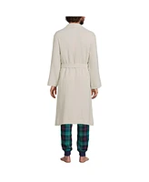 Lands' End Men's Calf Length Gauze Robe