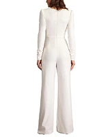 Tadashi Shoji Bates Twist-Front Jumpsuit