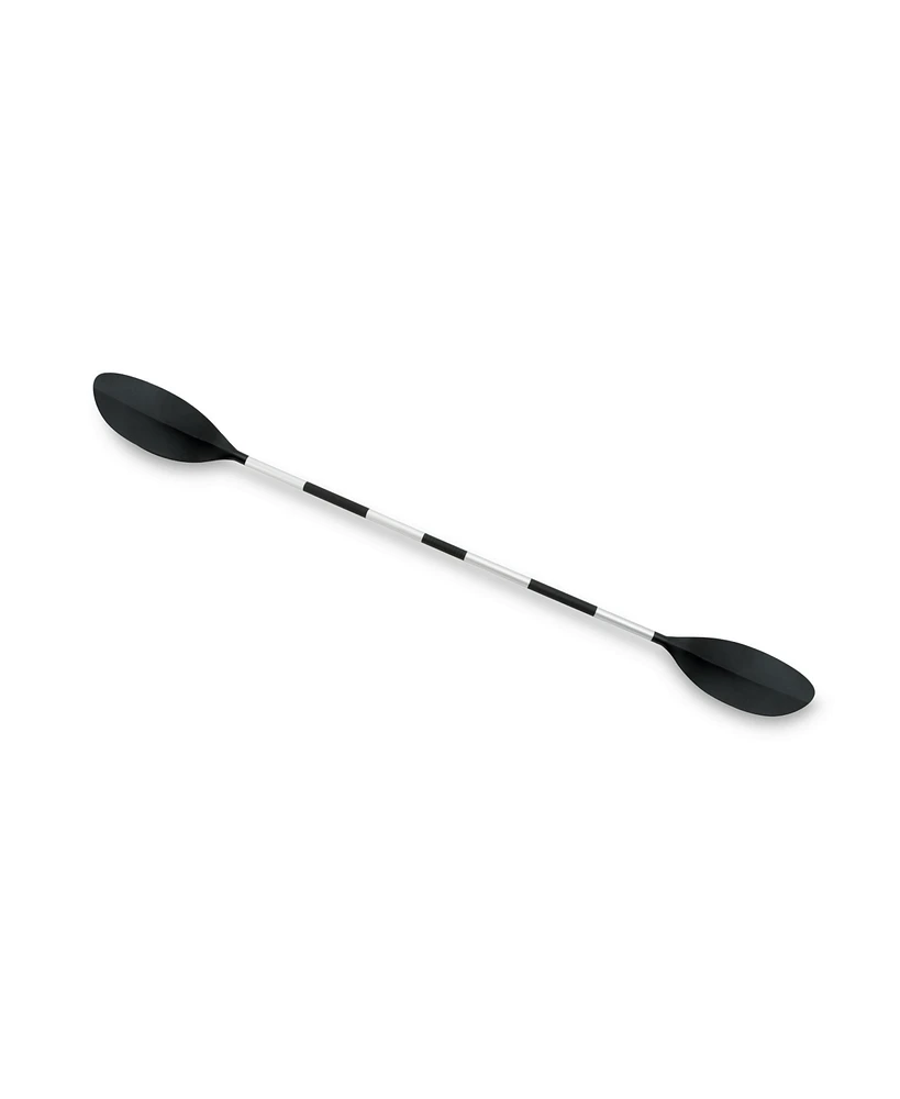 Intex 69629E 86" Lightweight Aluminum Double Oar Inflatable Kayak Paddle, Black