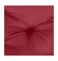 Pallet Cushions 2 pcs Wine Red 19.7"x19.7"x2.8" Oxford Fabric